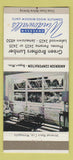 Matchbook Cover - Andersen Windows Green Bros Lumber  30 Strike