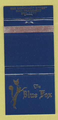 Matchbook Cover - The Blue Fox San Francisco CA WEAR 30 Strike
