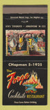 Matchbook Cover - The Forge Restaurant Glendale CA 30 Strike