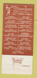 Matchbook Cover - Sierra Restaurant Bellflower CA 30 Strike