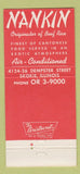 Matchbook Cover - Nankin Chinese Restaurant Skokie IL 30 Strike