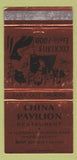Matchbook Cover - China Pavilion Restaurant Boston MA WEAR 30 Strike