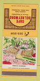 Matchbook Cover - Cafe Del Rey Moro San Diego CA 30 Strike