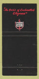 Matchbook Cover - Vandenberg Inn Santa Maria CA 30 Strike