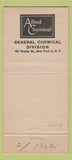 Matchbook Cover - Genetron Refrigerants Allied Chemical NYC 30 Strike