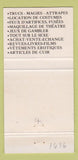 Matchbook Cover - Andre Dubois sex toys girlie Quebec QC 30 Strike