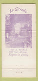 Matchbook Cover - LaStrada Italian Restaurant  Chicago IL 30 Strike