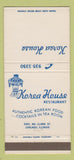 Matchbook Cover - Korea House Restaurant Chicago IL 30 Strike