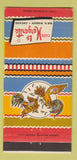 Matchbook Cover - Cafe La Margarita Chicago IL Mexican 30 Strike