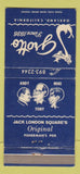 Matchbook Cover - Grotto Restaurant Oakland CA 30 Strike