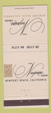 Matchbook Cover - Newporter Inn Newport Beach CA 30 Strike