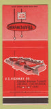 Matchbook Cover - Tradewinds Motor Hotel Fresno CA 30 Strike