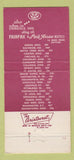 Matchbook Cover - Sheridan Motel Dayton OH restaurant 30 Strike