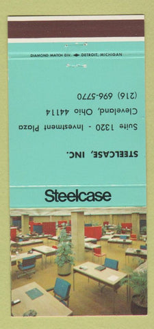 Matchbook Cover - Steelcase Office Furniture Cleveland OH 30 Strike