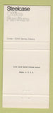 Matchbook Cover - Steelcase Office Furniture Cleveland OH 30 Strike