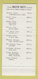 Matchbook Cover - Del Camino Motel Restaurant El Paso TX 30 Strike