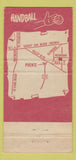 Matchbook Cover - French & Basque Restaurant Puente CA 30 Strike