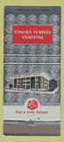 Matchbook Cover - Pasadena Federal Savings CA 30 Strike
