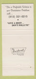 Matchbook Cover - Queen City Terminals Cincinnati OH shipping 30 Strike