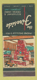 Matchbook Cover - Fireside Restaurant Escondido CA WEAR 30 Strike