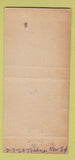 Matchbook Cover - Fireside Restaurant Escondido CA WEAR 30 Strike