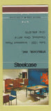 Matchbook Cover - Steelcase Office Furniture Cleveland OH 30 Strike