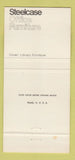Matchbook Cover - Steelcase Office Furniture Cleveland OH 30 Strike