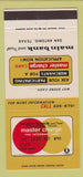 Matchbook Cover - Main Bank and Trust San Antonio TX 30 Strike