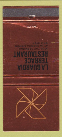 Matchbook Cover - La Guardia Terrace airport New York City WEAR 30 Strike