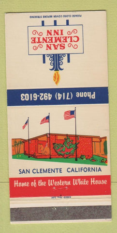 Matchbook Cover - San Clemente Inn CA 30 Strike