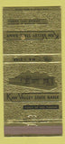 Matchbook Cover - Kaw Valley State Bank Kansas City KS 30 Strike