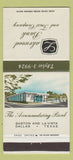 Matchbook Cover - Lakewood Bank and Trust Dallas TX 30 Strike