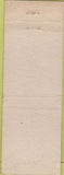Matchbook Cover - W and M Cafe Alice TX WORN