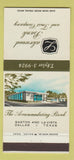 Matchbook Cover - Lakewood Bank and Trust Dallas TX Lex Johnston 30 Strike