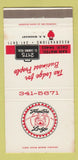 Matchbook Cover - Firestone Lodge San Mateo CA WEAR 30 Strike