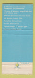 Matchbook Cover - Americana Miami Beach FL Bal Masque Supper Club 30 Strike