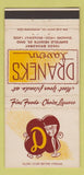 Matchbook Cover - Dranek's Tavern Garfield Heights OH 30 Strike