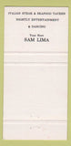 Matchbook Cover - Casa Lima Rexdale ON 30 Strike