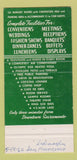 Matchbook Cover - Hotel El Dorado Sacramento CA 30 Strike