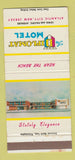 Matchbook Cover - Diplomat Motel Atlantic City NJ 30 Strike