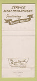 Matchbook Cover - Le Valley's Market Newport Beach CA WEAR 30 Strike