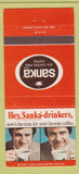 Matchbook Cover - Sanka Coffee  30 Strike