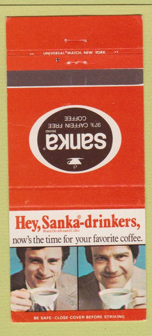 Matchbook Cover - Sanka Coffee  30 Strike