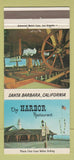 Matchbook Cover - Harbor Restaurant Santa Barbara CA 30 Strike