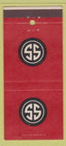 Matchbook Cover - Steel Tubing Service Steel Los Angeles CA 30 Strike