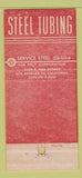 Matchbook Cover - Steel Tubing Service Steel Los Angeles CA 30 Strike