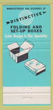 Matchbook Cover - Paperbox Corporation boxes Oakland CA 30 Strike