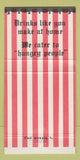 Matchbook Cover - Embers Restaurant Hemet CA 30 Strike