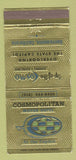 Matchbook Cover - Cosmopolitan Motor Hotel Sacramento CA 30 Strike