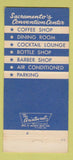 Matchbook Cover - New Senator Hotel Sacramento CA 30 Strike